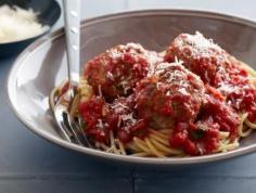 Ina's Classic Spaghetti and Meatballs