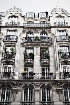 a look up at my parisian flat
