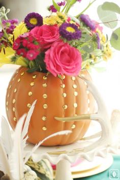 DIY Faux Pumpkin Vase