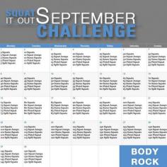 September Squat Challenge