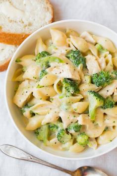 Creamy Broccoli Chicken Shells and Cheese | Cooking Classy