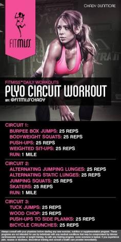Bad ass plyo cardio workout. LOVE and hate plyo.. but mostly love for what its done to my legs!