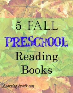 five top preschool reading books about fall