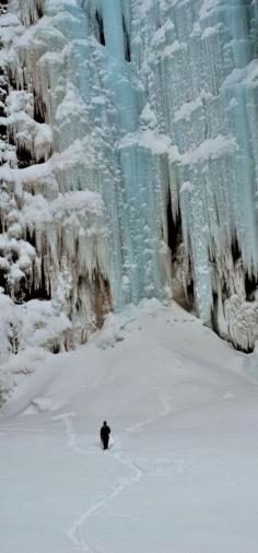 Njupeskär Waterfall, Sweden