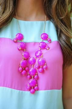 The Fuchsia Crew Necklace