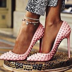#pink heels