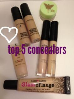 daydreaming beauty's top 5 concealers!