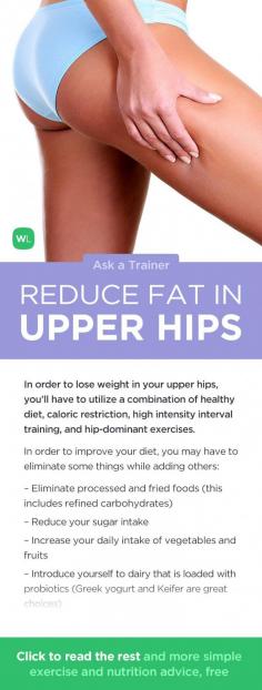 How can I lose fat in my upper hips and make them narrower? Visit wlabs.me/1qz3MtM to find out!