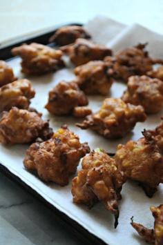 BBQ Chicken and Corn Fritters