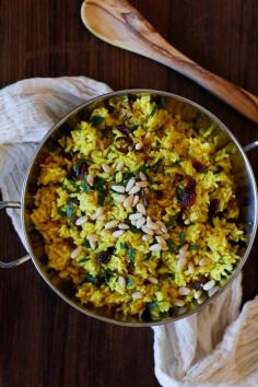Ginger and Turmeric Aromatic Rice