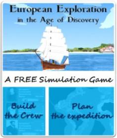 European Exploration Free App - Kids learn history via playing. They also learn budgeting, team building, and vonage planning  #kidsapps