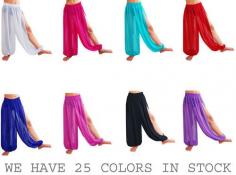 CF Slit Harem Yoga Genie Trouser Pant Belly Dance Club Costume for You 1 Color | eBay