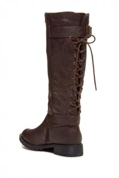 Lace-Up Boot