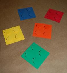 Lego decorations - put on floor for decoration