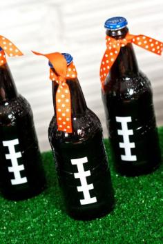 Fun football decorations-- tiny tots tailgating party by Christy Whitehead Photography | Two Bright Lights :: Blog