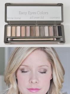 Easy Eyes with the Urban Decay Naked 2 palette