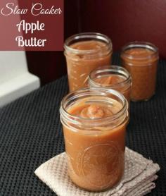 Slow Cooker Apple Butter 71 calories and 2 points per 1/4 cup serving