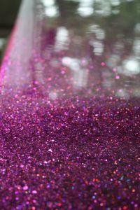 glitter table