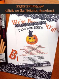 You've Been BOO'd Bucket with FREE Printables {Made by a Princess} #boo #boobucket #booyourneighbors