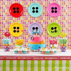 
                        
                            A Lalaloopsy candy table in cutesy hues is *sew* sweet! Click for dozens more easy-peasy party ideas and DIYs!
                        
                    