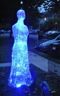 
                        
                            Packing tape ghost -- This is crazy awesome. I know what we're adding to our yard this year. @Amberelle Lisak
                        
                    