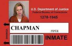 Custom Prison Badge Photoshop File - Orange is the New Black Halloween Costumes - Piper Chapman and Pornstache