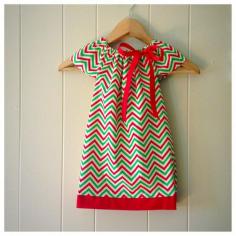
                        
                            Girls Christmas dress, holiday dress, chevron, zigzag, girls peasant dress, holiday pictures, Xmas, Christmas outfit by DressingBree on Etsy
                        
                    