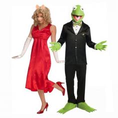 Miss Piggy & Kermit the Frog couple costume