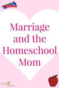 Marriage and the homeschool mom - Great and simple tips for staying connected to your spouse at the end of a long homeschool day!