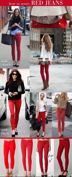 I want red pants!