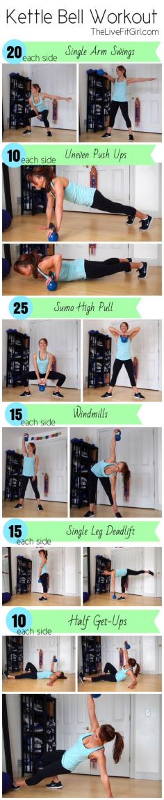 
                        
                            Kettlebell Workout | The Live Fit Girl
                        
                    