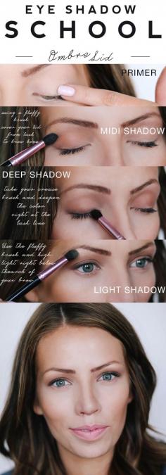 
                        
                            Every Eyeshadow technique simplified! So awesome!
                        
                    