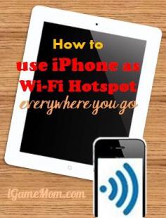 
                        
                            How to use iPhone as an instant Wi-Fi provider for your iPad and computer #iPhone #HowTo #iPad
                        
                    