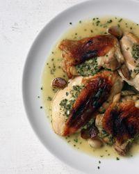 
                        
                            Crispy Roast Chicken and Shallots with Miso Gravy Recipe on Food & Wine
                        
                    