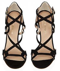 Olivia Palermo’s #NYFW Pin Picks: Try these Kurt Geiger strappy sandal inspired by Dennis Basso SS ’15.