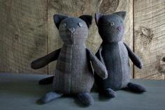 Wool Patchwork Cat | The Purl Bee