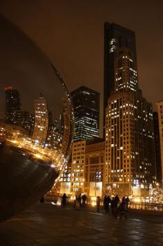 
                        
                            Chicago, Millennium Park at night posted December 16th, 2009 by Everywherei
                        
                    