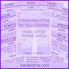 
                        
                            A Simple (Head-to-Toe) Way to Pray for Your Children with FREE printable Prayer Cards
                        
                    
