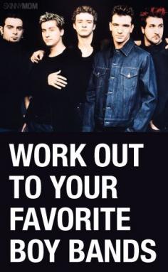 Some of our favorite boy band songs to workout to!