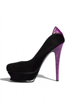 YSL Purple Heel