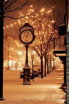 
                        
                            I would love walking down this street ink Christmas Eve sipping hot cocoa and holding hands with my honey.
                        
                    