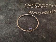 
                        
                            Sterling Oval and Tanzanite CZ Layering Necklace by Azoho on Etsy
                        
                    