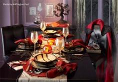 
                        
                            A festive table is always a good idea. Now is the time to use those dark china sets you've been dying to try. Pairing them with dark linens like maroon and orange really sets the mood of the season. #tabledecor #seasonal
                        
                    