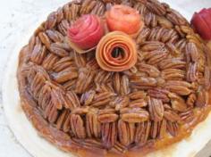 Upside Down Apple Pecan Pie! What a winner...both in taste and presentation! So creative, and so good.