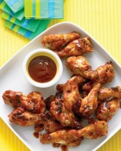 See the "Brown-Sugar Barbecue Chicken Drumettes" in our Quick Chicken Recipes gallery