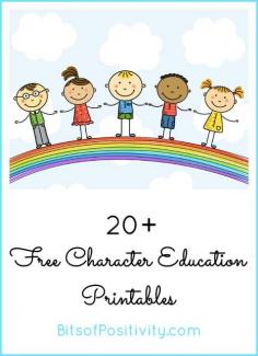 
                        
                            20+ free character education printables for Character Counts! Week or any time throughout the year for home or classroom
                        
                    