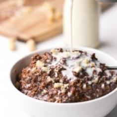 Nutella Brownie Oatmeal