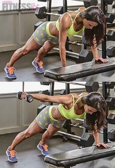
                        
                            Bench Plank Rear Lateral Raise - Shape shoulders & tighten core. Best Shoulder routine Ever!  [ Waterbabiesbikini... ] #fitness #bikini #elegance
                        
                    