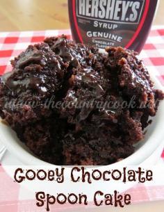 #Crockpot Gooey Chocolate Spoon Cake recipe