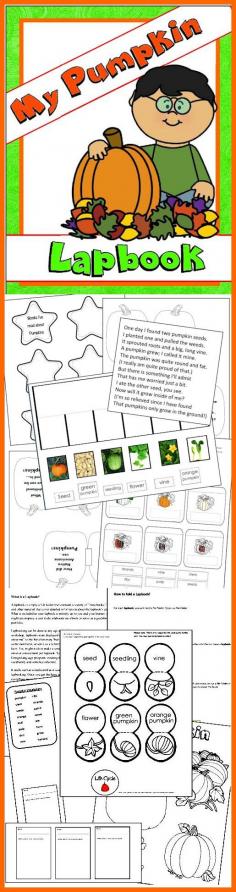 
                        
                            My Pumpkin Lapbook! Perfect lapbook unit for October/November for studying pumpkins! Download Club members can download @ www.christianhome...
                        
                    